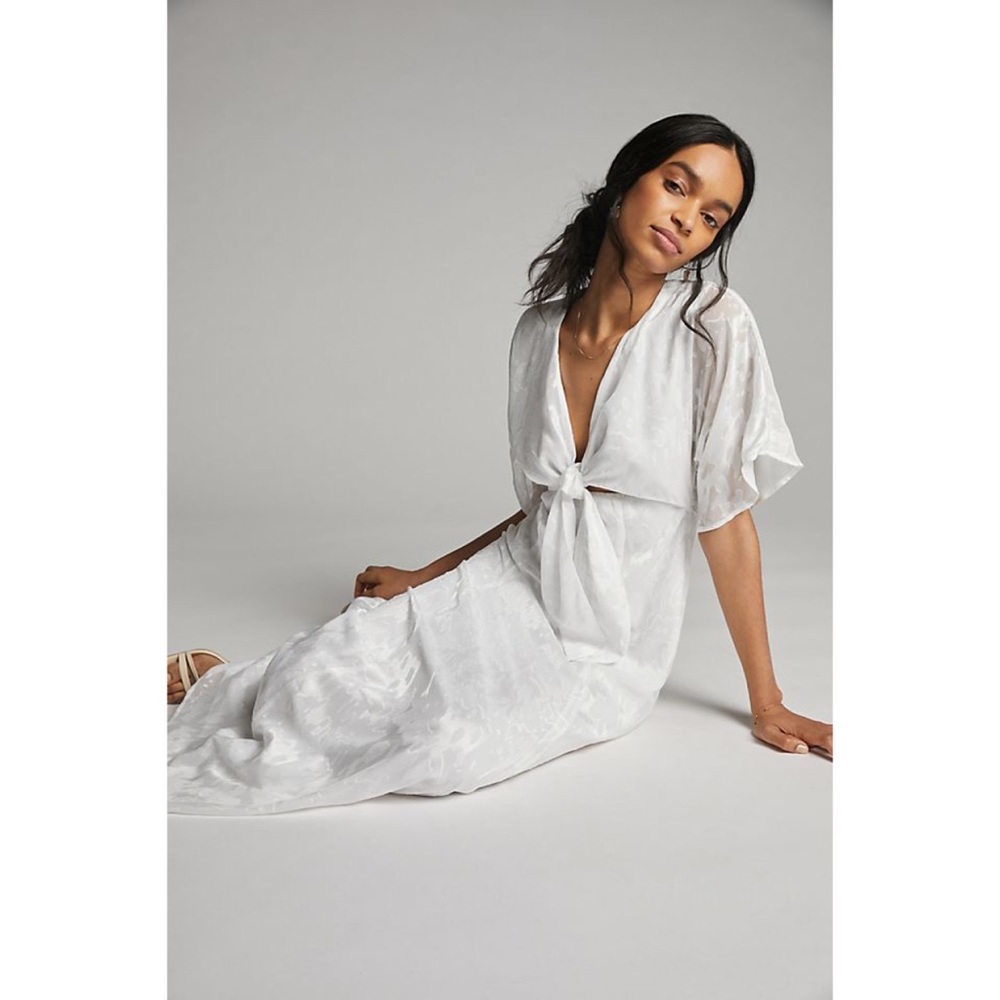Anthropologie Luciana Maxi Dress - Gem
